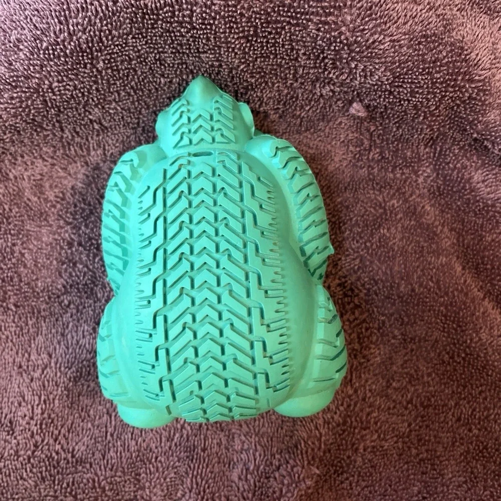 Arm & Hammer Super Treadz Gorilla Dental Chew Dental Teal Dog Toy Rubber